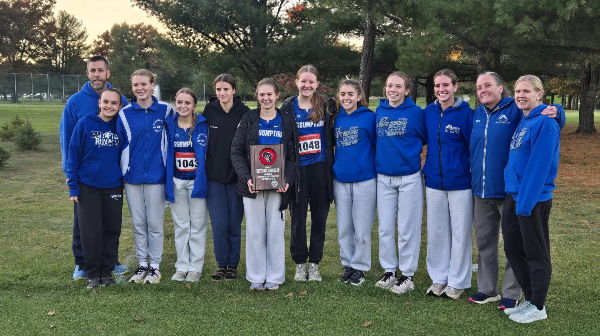 Assumption Cross Country goes to state. Riverkings win nail-biters. Packers out-do Rodgers.