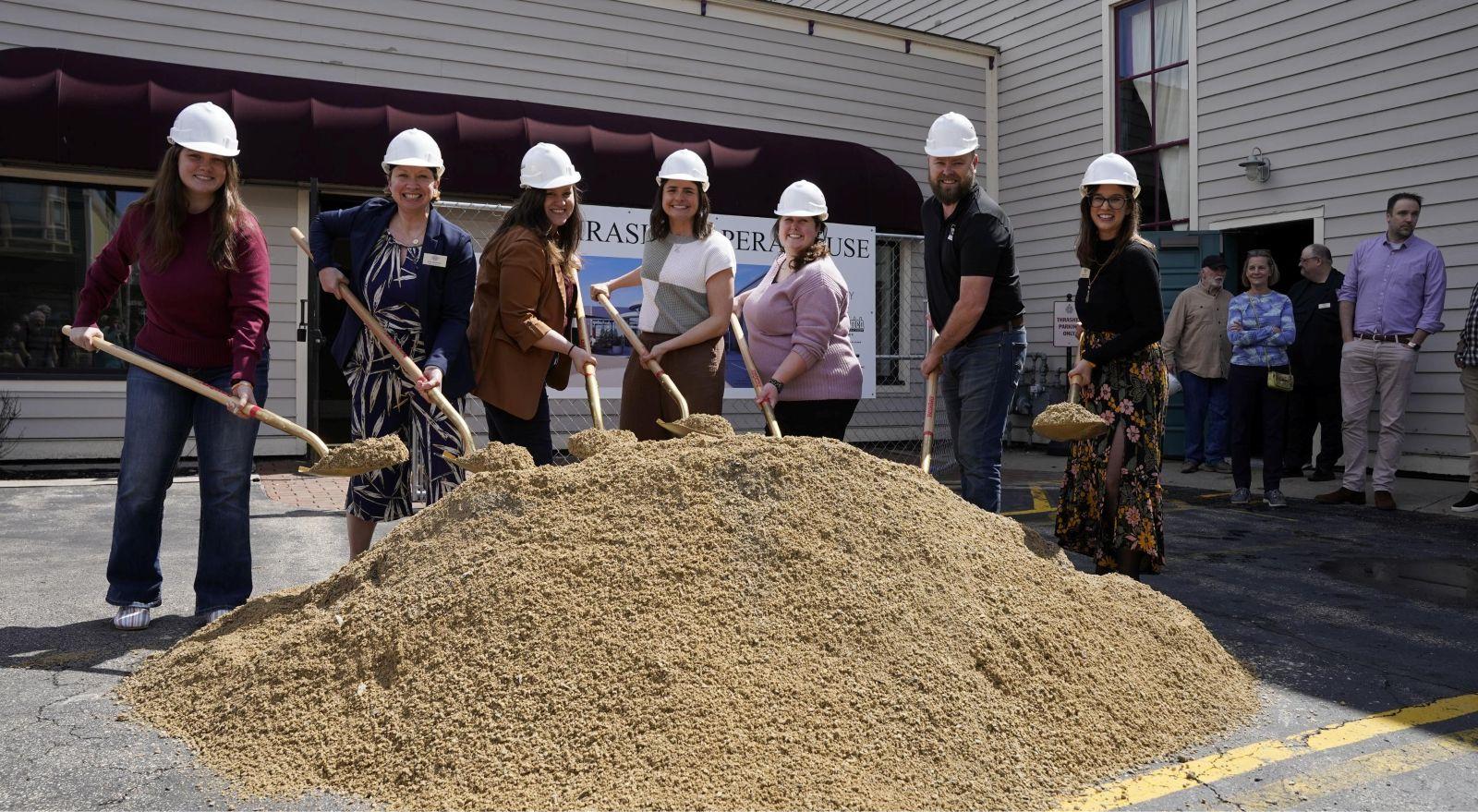 Thrasher Opera House Groundbreaking