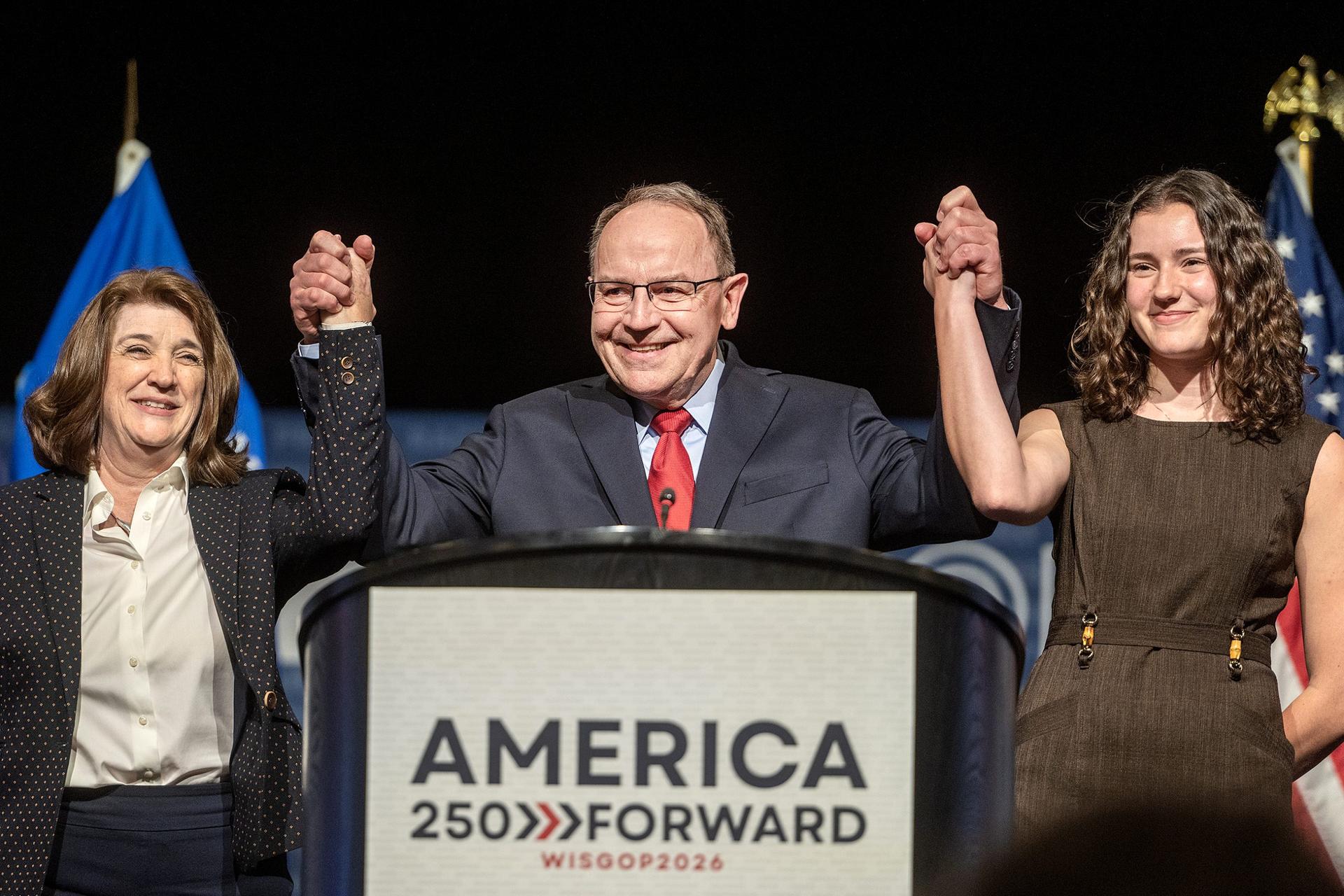 At annual convention, Wisconsin GOP’s old guard urges party to engage young voters